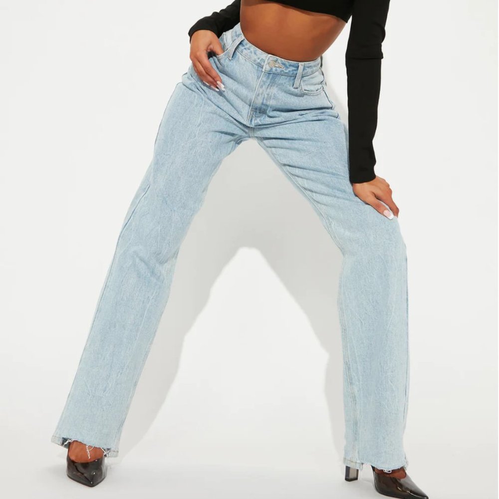 Fashion Nova Nothing Better Slouchy Dad Jeans - NWT